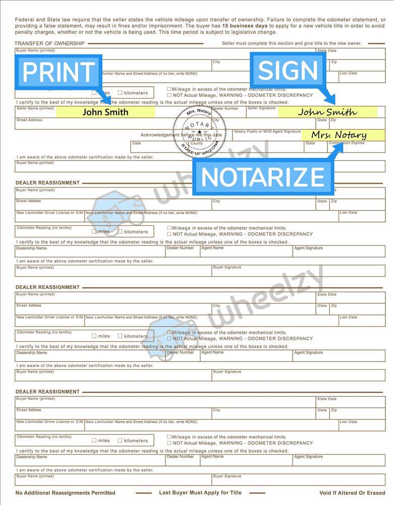 does a will have to be notarized in arizona