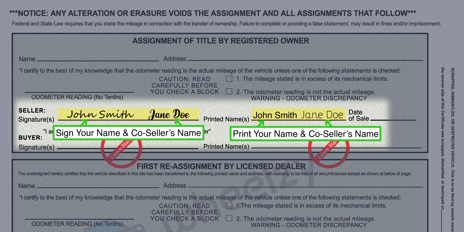 How to Sign Your Title in Mississippi (image)