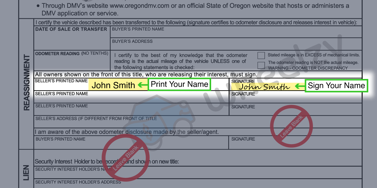 How to Sign Your Title in Springfield